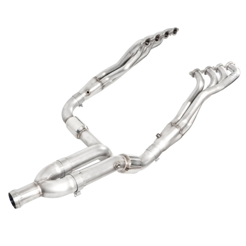 Stainless Works CT07HCATY 2007-13 Chevy Silverado/GMC Sierra Headers 1-7/8in Primaries High-Flow Cats Y-Pipe