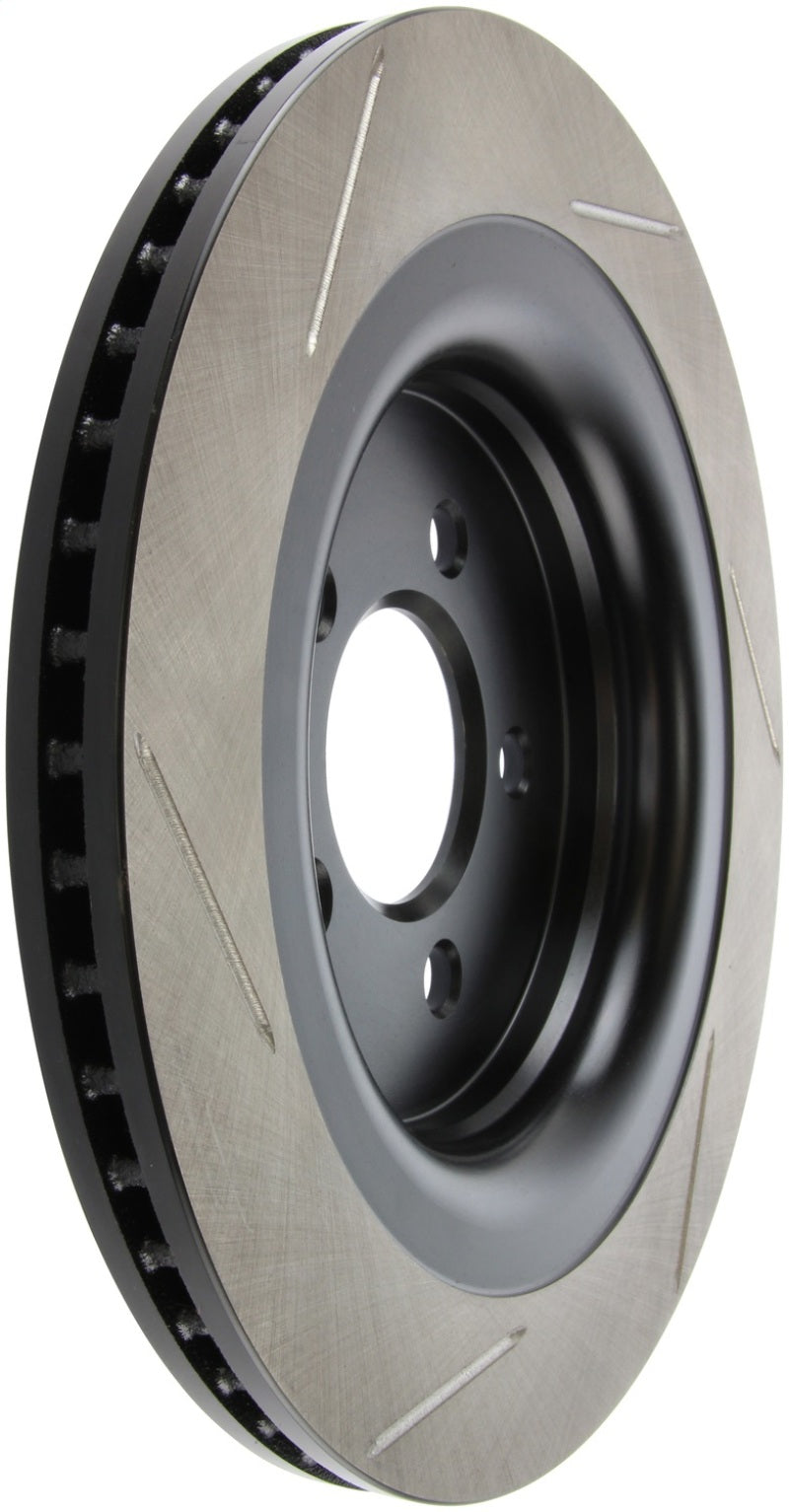 Stoptech 126.61109SL StopTech 2015 Ford Mustang GT w/ Brembo Brakes Left Rear Slotted Brake Rotor