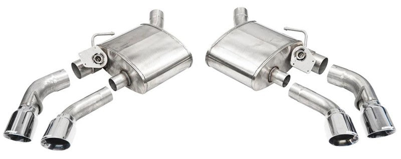 CORSA Performance 14789 Corsa 16-24 Chevrolet Camaro SS/ZL1 6.2L V8 Polished Xtreme Axle-Back Exhaust (w/ Factory NPP Valve)