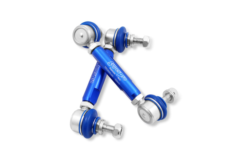 Superpro TRC1085 SuperPro 2014 Mazda 3 i SV Rear HD Adjustable End Link Set (10mm Studs 140mm-185mm Length)