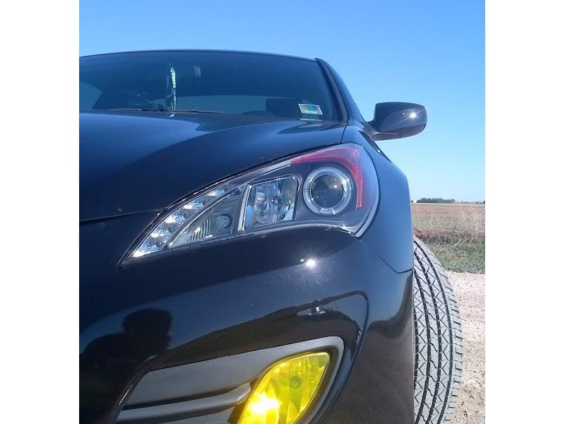 SPYDER 5034250 Spyder Hyundai Genesis 10-12 Projector Halogen Model- LED Halo DRL Blk PRO-YD-HYGEN09-DRL-BK