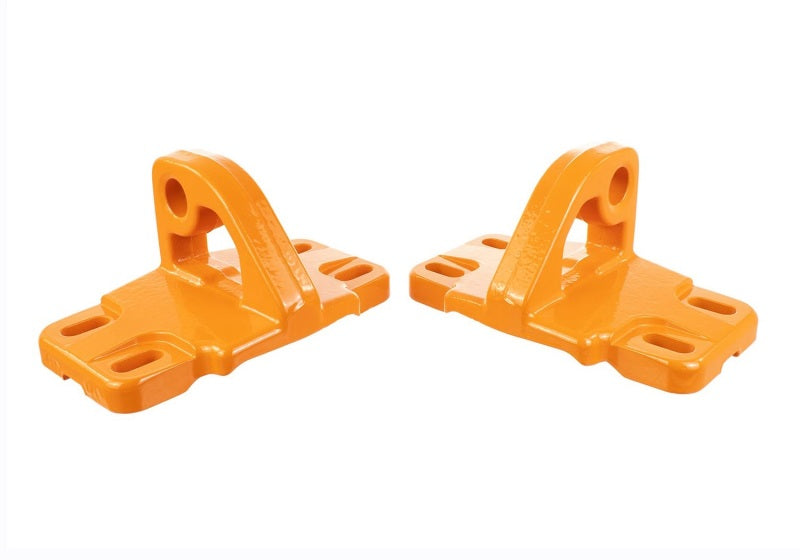 Ford Racing M-18954-BO 2021+ Bronco Front Bumper Tow Hooks - Orange (Pair)