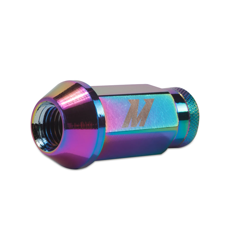 Mishimoto MMLG-15-20LNC Aluminum Locking Lug Nuts M12x1.5 20pc Set Neo Chrome