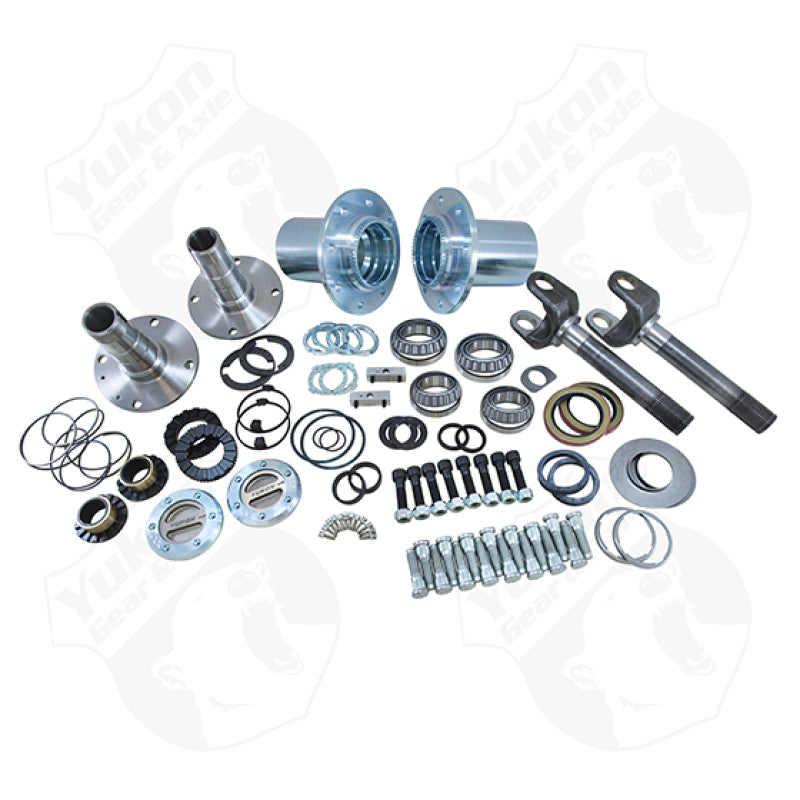 Yukon Gear & Axle YA WU-04 Yukon Gear Spin Free Locking Hub Conversion Kit For Dana 60 & Aam / 00-08 SRW Dodge