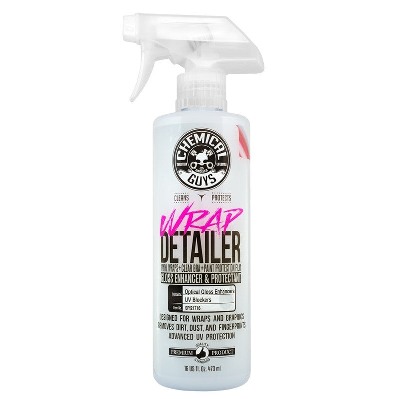 Chemical Guys SPI21716 Wrap Detailer Gloss Enhancer & Protectant for Vinyl Wraps - 16oz