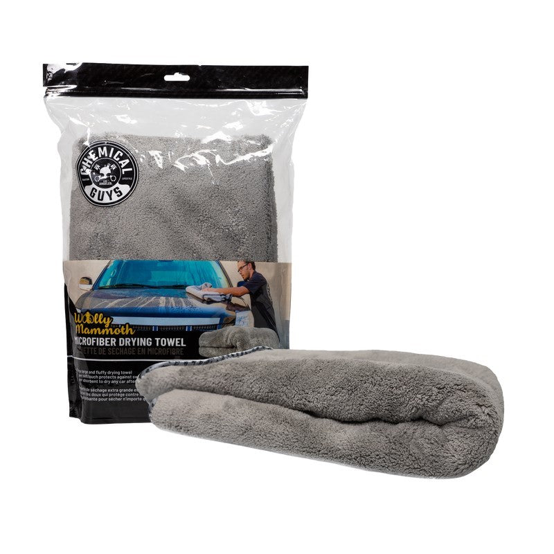 Chemical Guys MIC1995 Woolly Mammoth Microfiber Dryer Towel - 36in x 25in