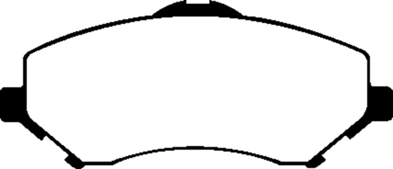 EBC DP41798R 08-11 Chrysler Town & Country 3.3 Yellowstuff Front Brake Pads