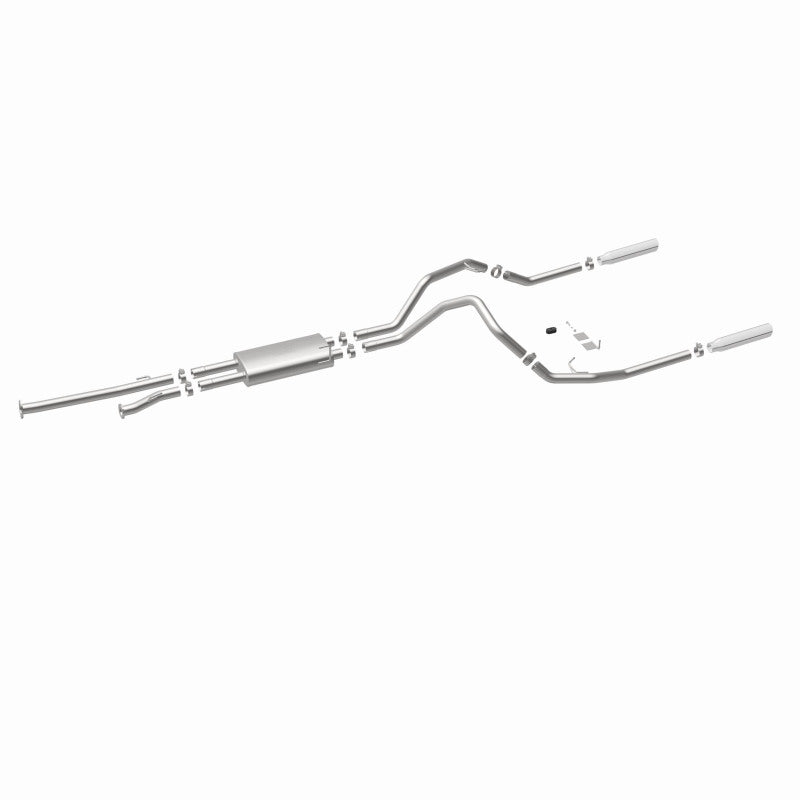 Magnaflow 15305 MagnaFlow 14 Toyota Tundra V8 4.6L/5.7L Stainless Cat Back Exhaust Dual Split Rear Exit