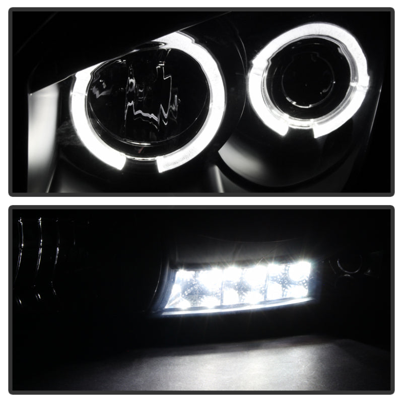 SPYDER 5078391 Spyder Dodge RAM 1500 06-08 06-09 Projector Headlights LED Halo LED Blk Smke PRO-YD-DR06-HL-BSM