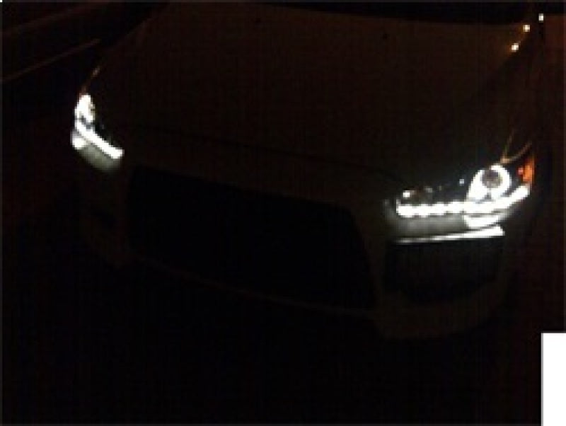 SPYDER 5042231 Spyder Mitsubishi Lancer/EVO-10 08-14 Projector Xenon/HID- LED Halo DRL Blk PRO-YD-ML08-HID-DRL-BK