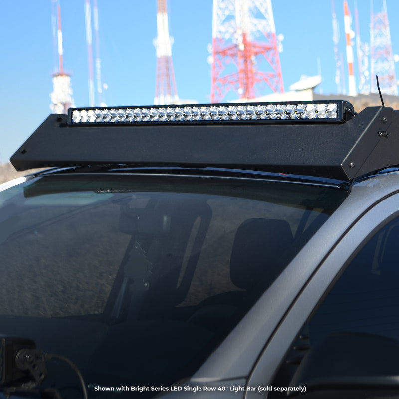 Go Rhino 5933120T 19-21 Toyota Tundra CrewMax Ceros Low Profile Roof Rack - Tex. Blk