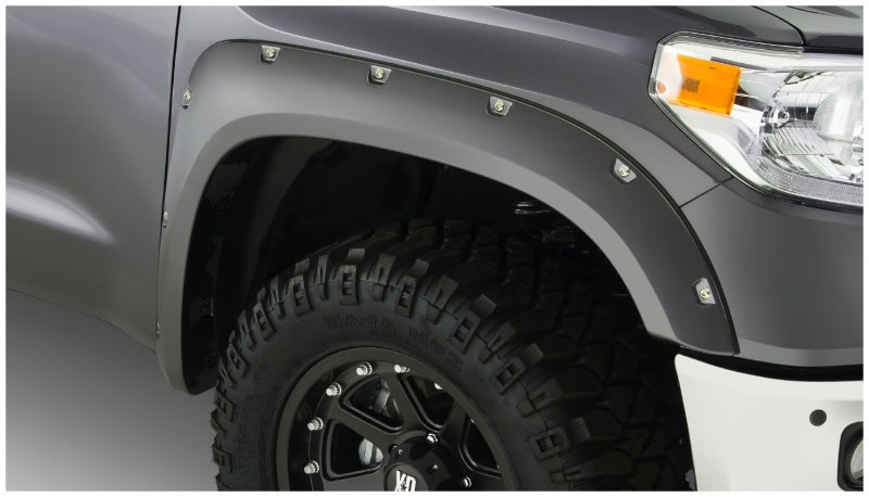 Bushwacker 30039-02 14-18 Toyota Tundra Pocket Style Flares 2pc - Black
