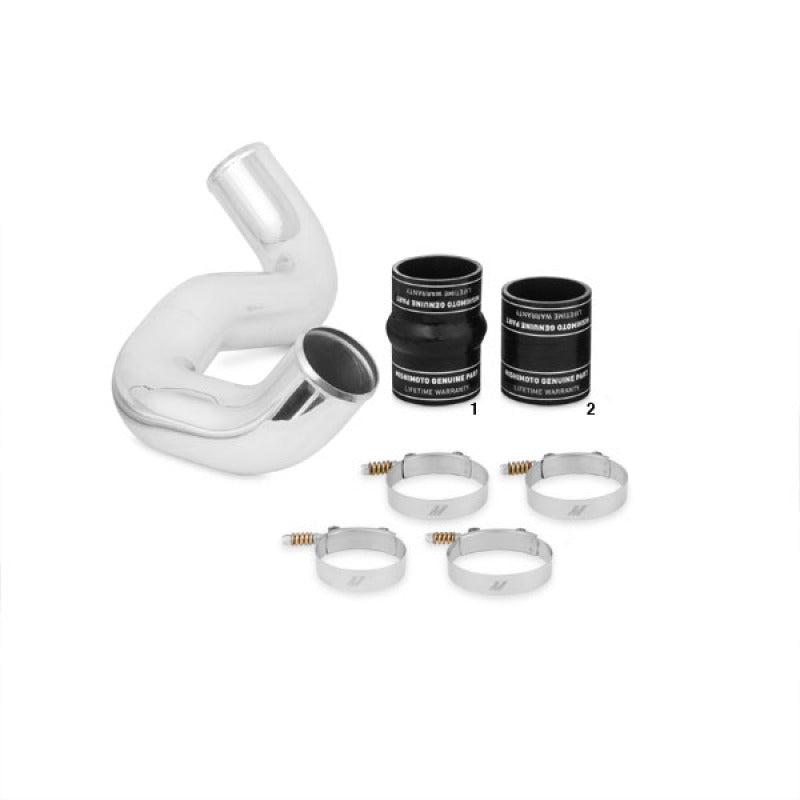 Mishimoto MMICP-F2D-03CBK 03-07 Ford 6.0L Powerstroke Cold-Side Intercooler Pipe and Boot Kit