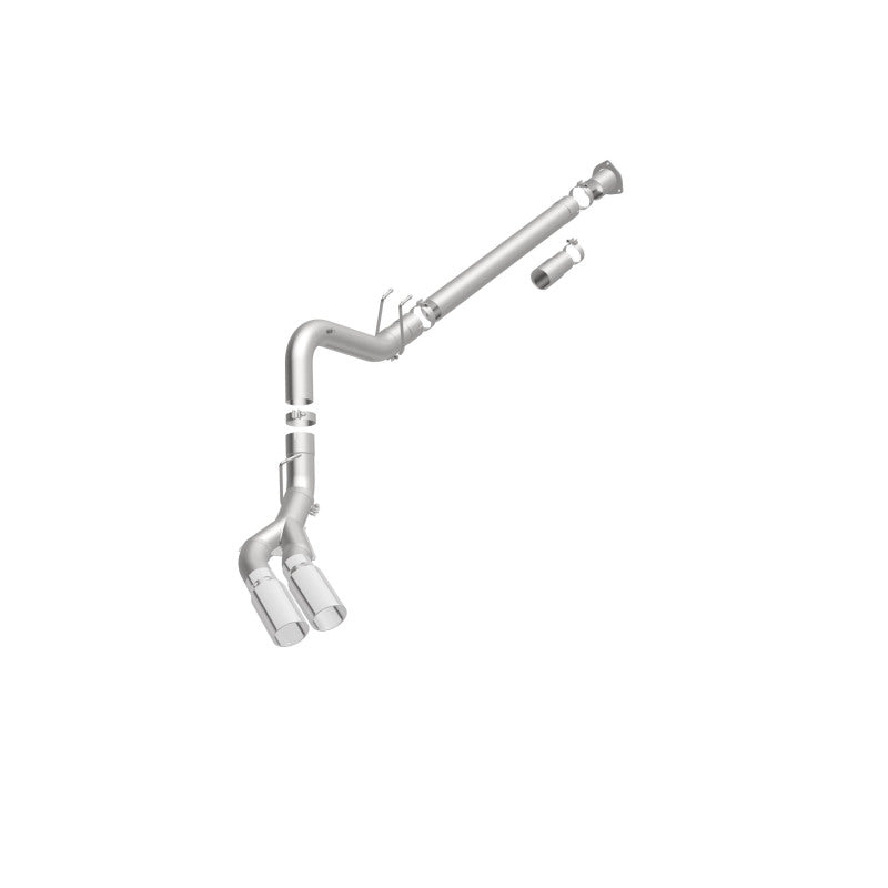 Magnaflow 17873 MagnaFlow 08-17 Ford F-250/F-350/F-450 4.6L/6.7 DPF-Back SS 4in Dual Single Passenger Side Rear Exit