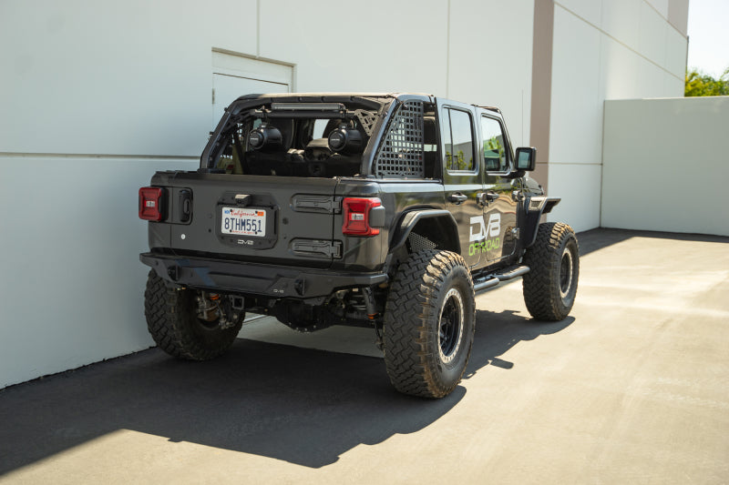 DV8 Offroad SRJL-08 18-23 Jeep Wrangler JL 4 Door Body/Pinch Weld Mounted Step