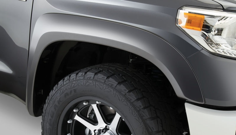 Bushwacker 30919-02 14-18 Toyota Tundra Fleetside Extend-A-Fender Style Flares 4pc - Black