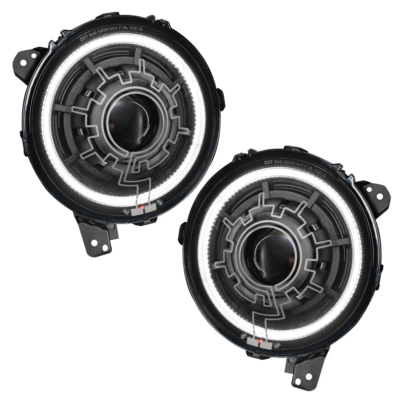 ORACLE Lighting 5839-111 Oracle Lighting 18-22 Jeep Wrangler JL Oculus Bi-LED Projector Headlights SEE WARRANTY