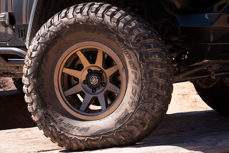 ICON 21817857345BR Rebound Pro 17x8.5 5x5 -6mm Offset 4.5in BS 71.5mm Bore Bronze Wheel