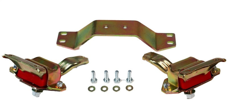 Energy Suspension 4.1127R Mustang 4.6L Motor Mounts - Red