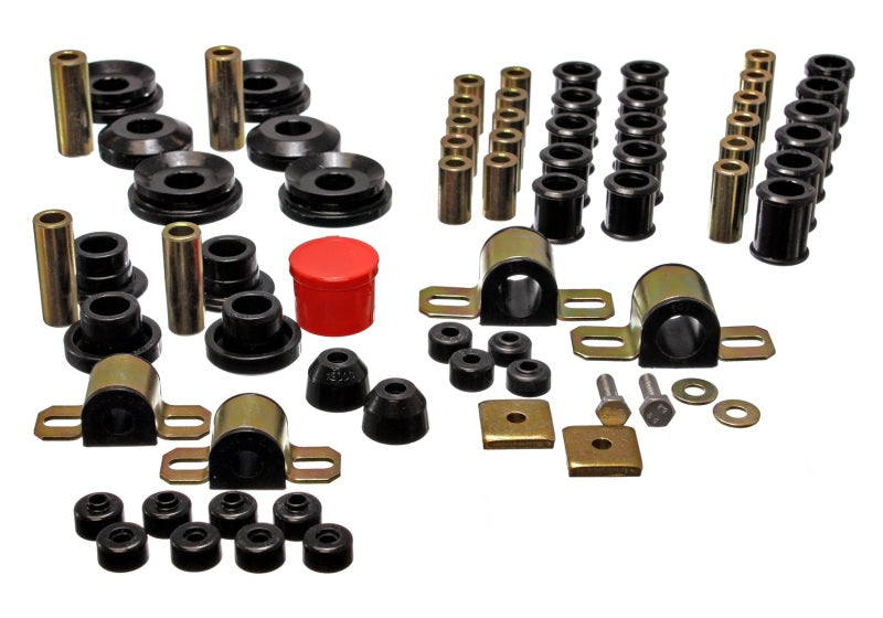Energy Suspension 7.18107G 95-98 Nissan 240SX (S14) Black Hyper-Flex Master Bushing Set