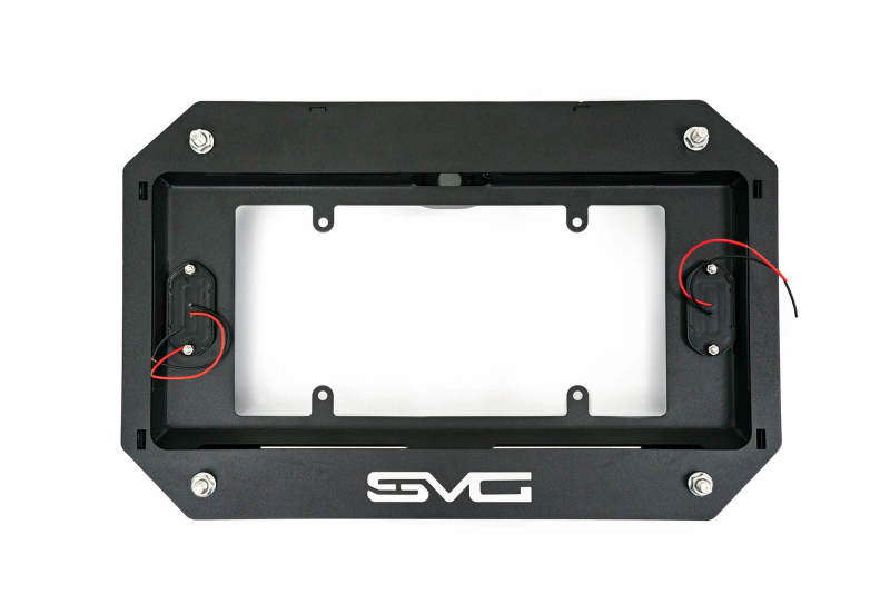 DV8 Offroad TSJL-03 18-22 Jeep Wrangler JL Spare Tire Delete Kit w/Light Mounts