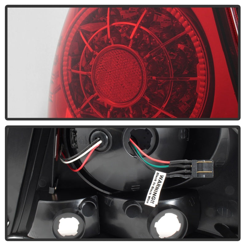 SPYDER 5085061 Spyder 01-03 Lexus IS300 LED Tail Lights - Red Clear ALT-YD-LIS300-LED-SET-RC
