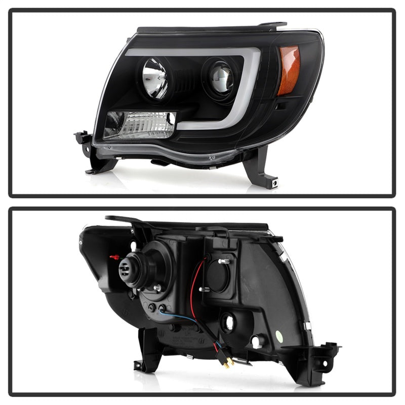 SPYDER 5088185 Spyder Toyota Tacoma 05-11 V2 High-Power LED Headlights - Black PRO-YD-TT05PL-BK