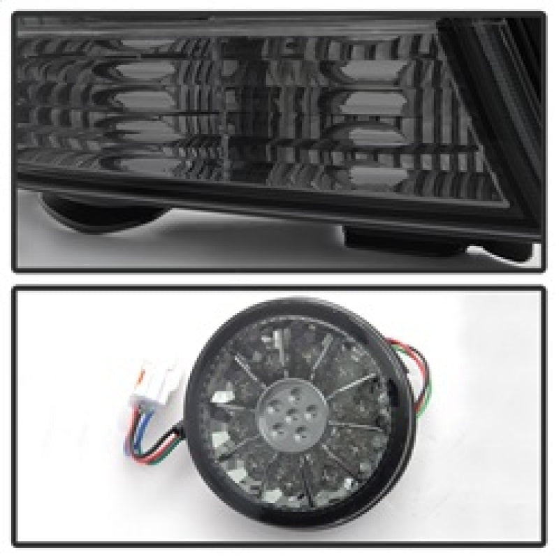 SPYDER 5085054 Spyder 01-03 Lexus IS300 LED Tail Lights w/Inner Trunk Lights - Smoke (ALT-YD-LIS300-LED-SET-SM)