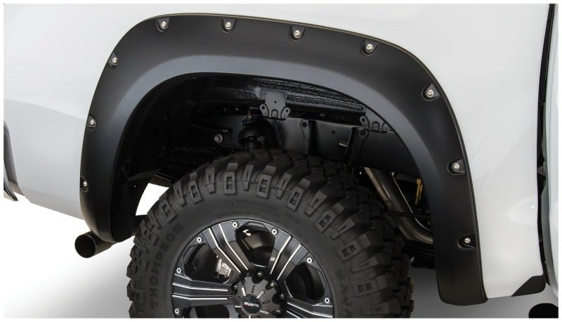 Bushwacker 30024-02 07-13 Toyota Tundra Fleetside Pocket Style Flares 2pc 66.7/78.7/97.6in Bed - Black