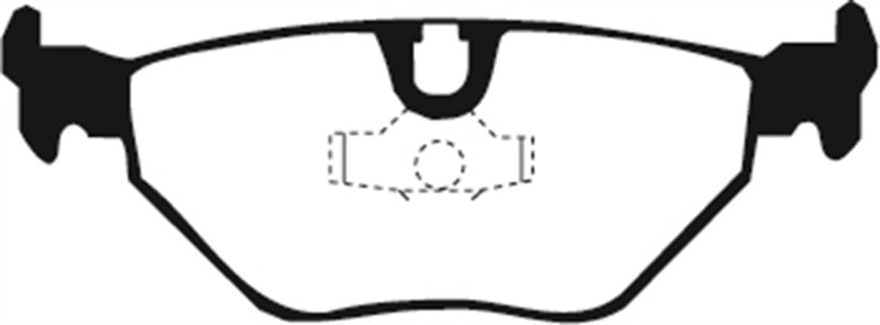 EBC DP4690R 87-91 BMW M3 2.3 (E30) Yellowstuff Rear Brake Pads