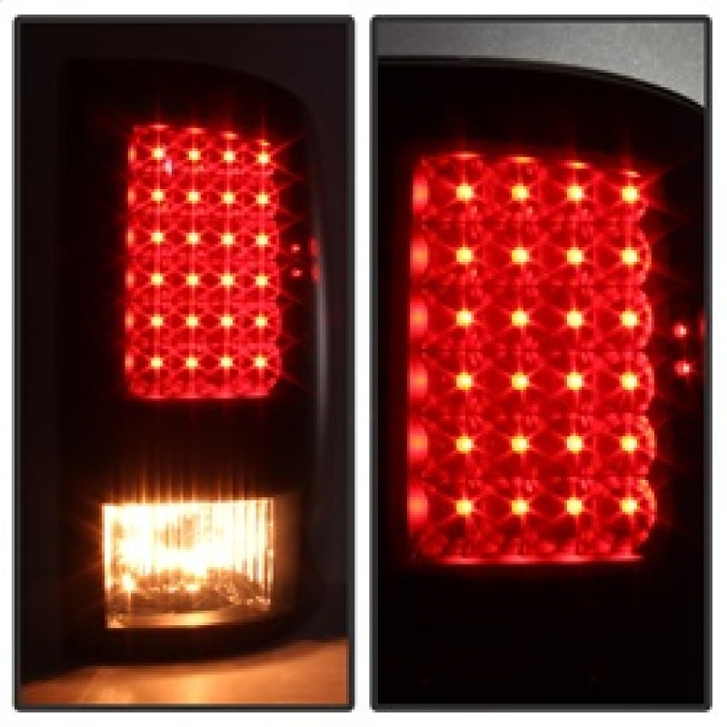SPYDER 9025617 Xtune Dodge RAM 1500 09-14 LED Tail Lights Incandescent Model Only Black Smoke ALT-JH-DR09-LED-BKSM