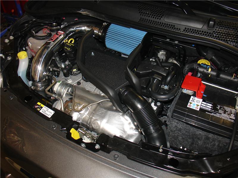 Injen SP5021P 12-13 Fiat 500 Abarth 1.4L(t) Polished Short RAM Intake w/ MR Tech & Heat Shield