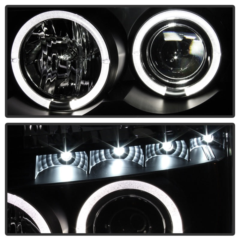 SPYDER 5011572 Spyder Nissan Titan 04-14/Armada 04-07 Projector Headlights LED Halo LED Blk PRO-YD-NTI04-HL-BK