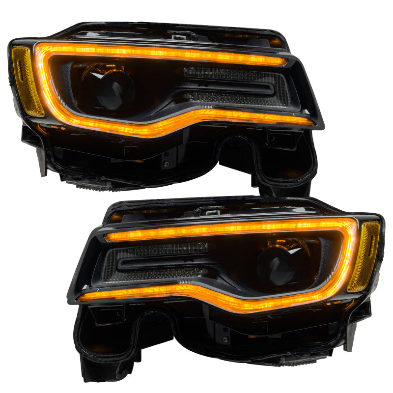 ORACLE Lighting 1284-332 Oracle 1421 Jeep Grand Cherokee Dynamic Headlight DRL Upgrade Kit ColorSHIFT Dynamic SEE WARRANTY