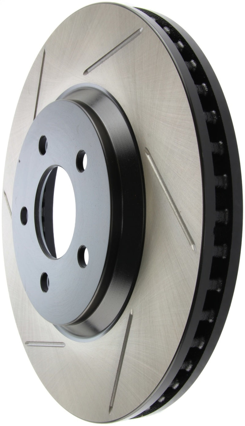 Stoptech 126.61086SR StopTech Power Slot 05-10 Mustang GT V8-4.6L Front Right Slotted Rotor