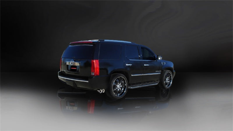 CORSA Performance 14202 Corsa 2007-2010 Cadillac Escalade 6.2L V8 Polished Sport Cat-Back Exhaust