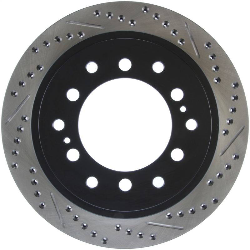 Stoptech 127.44175L StopTech Slotted & Drilled Sport Brake Rotor