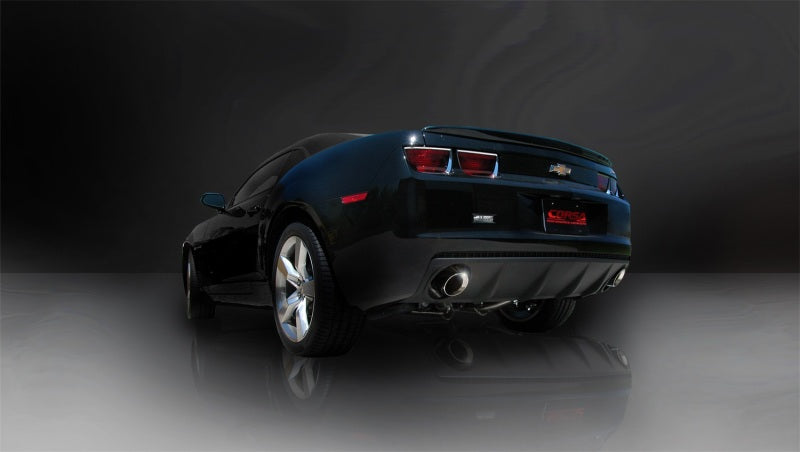 CORSA Performance 14952 Corsa 2010-2015 Chevrolet Camaro Coupe SS 6.2L V8 Auto Polished Sport Cat-Back + XO Exhaust