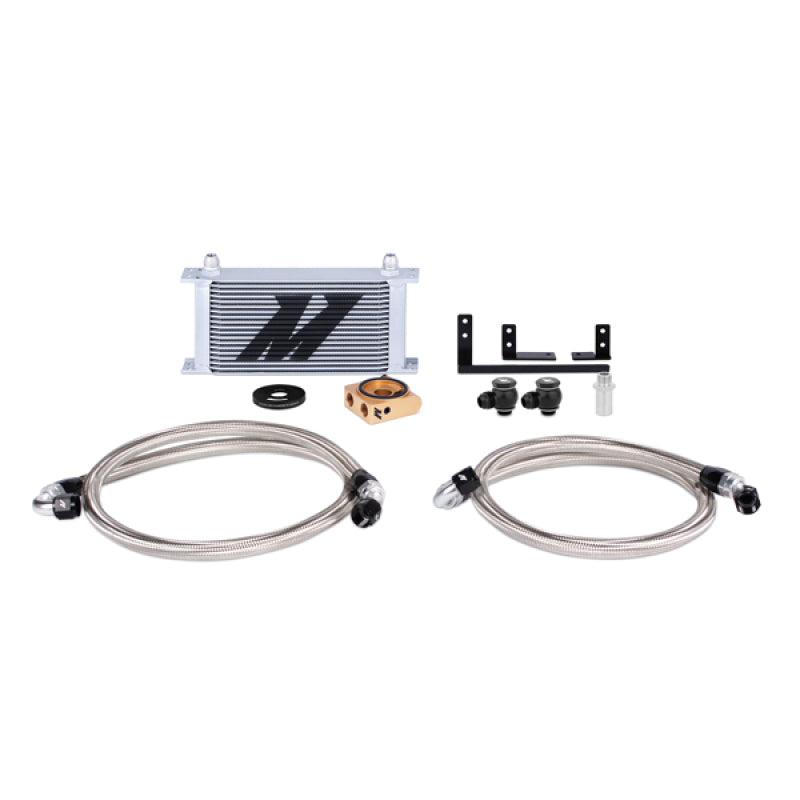 Mishimoto MMOC-MIA-16T 2016+ Mazda Miata Thermostatic Oil Cooler Kit - Silver