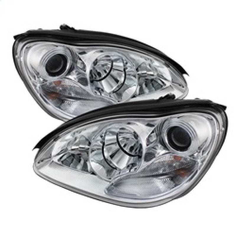 SPYDER 5070036 Spyder Mercedes Benz S-CLASS 03-06 Projector Headlights Xenon/HID Model- Chrm PRO-YD-MBW220-HID-C