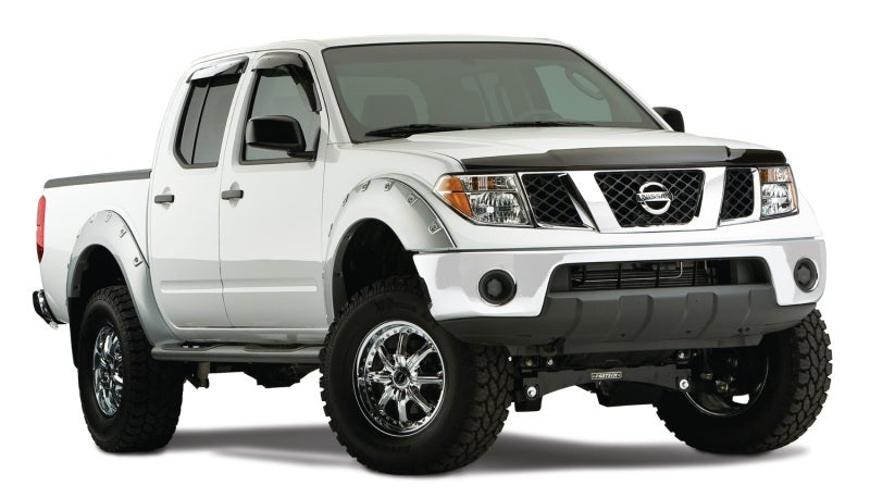 Bushwacker 71907-02 06-14 Nissan Frontier Styleside Boss Pocket Style Flares 4pc 73.3in Bed - Black