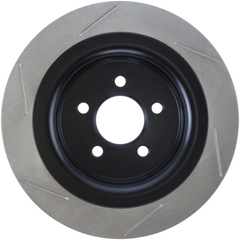 Stoptech 126.61109SL StopTech 2015 Ford Mustang GT w/ Brembo Brakes Left Rear Slotted Brake Rotor