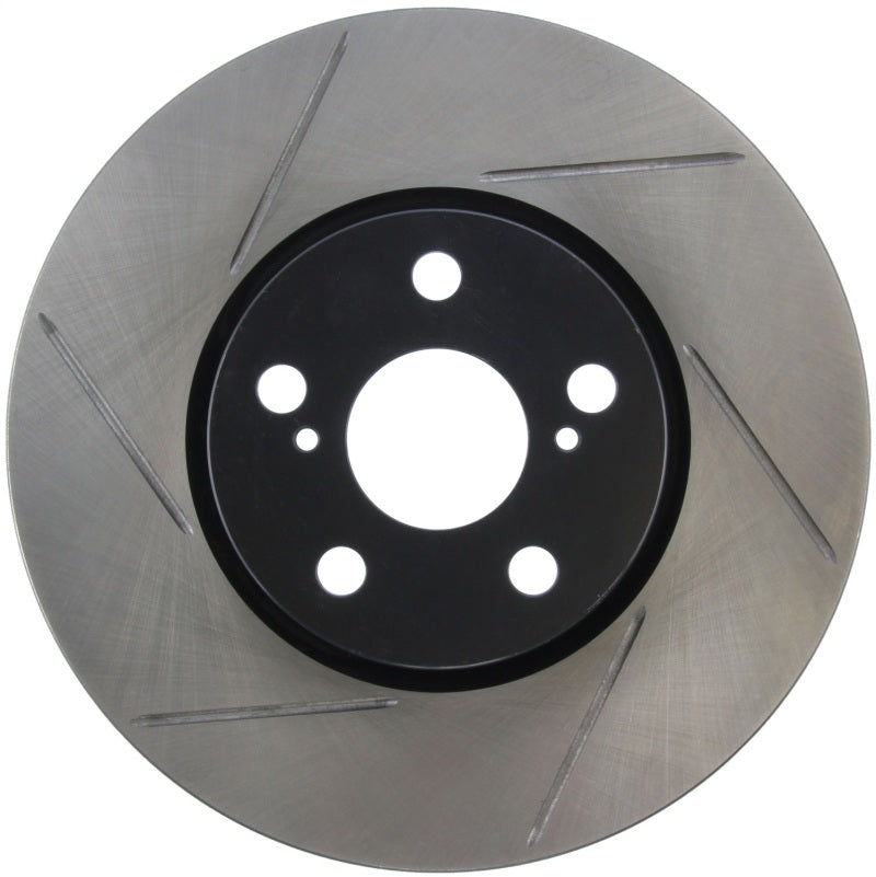 Stoptech 126.44160SR StopTech Power Slot 08-09 Scion xD / 09 Pontiac Vibe Slotted Right Front Rotor