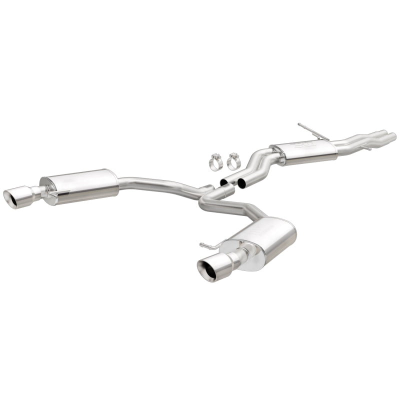 Magnaflow 19159 MagnaFlow Sys C/B 12-15 Audi A6 / A7 3.0L V6 SS 2.5in Dual Split Rear Ext 4in Tips