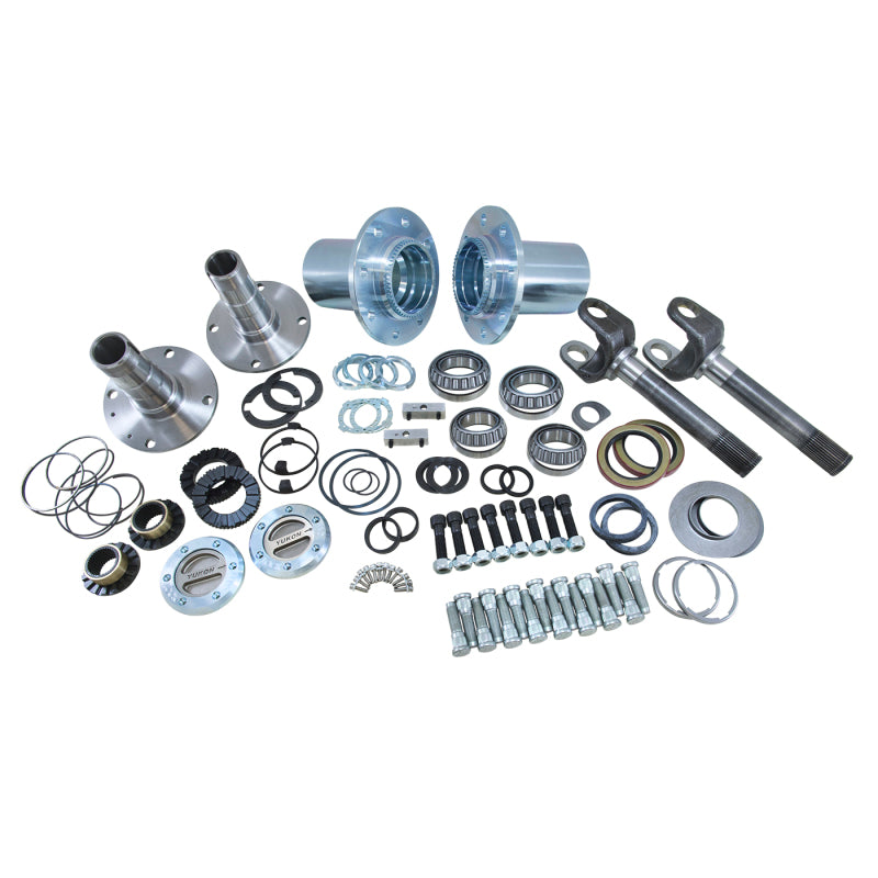 Yukon Gear & Axle YA WU-04 Yukon Gear Spin Free Locking Hub Conversion Kit For Dana 60 & Aam / 00-08 SRW Dodge