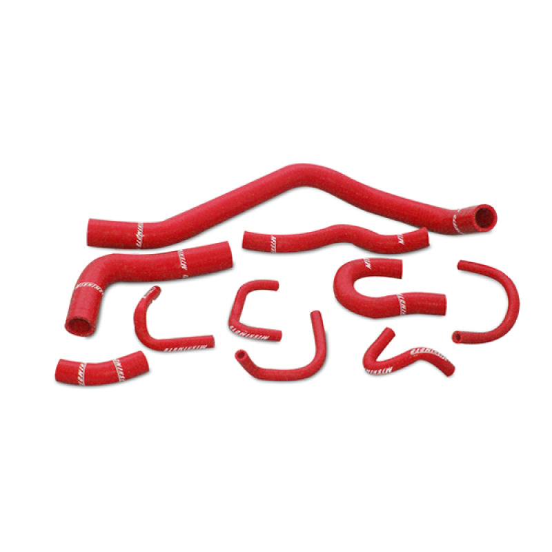Mishimoto MMHOSE-CIV-88RD 88-91 Honda Civic Red Silicone Hose Kit