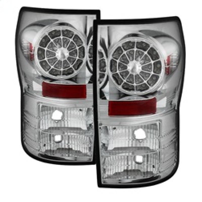 SPYDER 5029591 Spyder Toyota Tundra 07-13 LED Tail lights Chrome ALT-YD-TTU07-LED-C