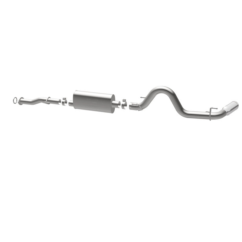 Magnaflow 19291 MagnaFlow Cat-Back 2016 Toyota Tacoma 3.5L V6 SS 3in Single Pass Side Exit Rear 4in Tip