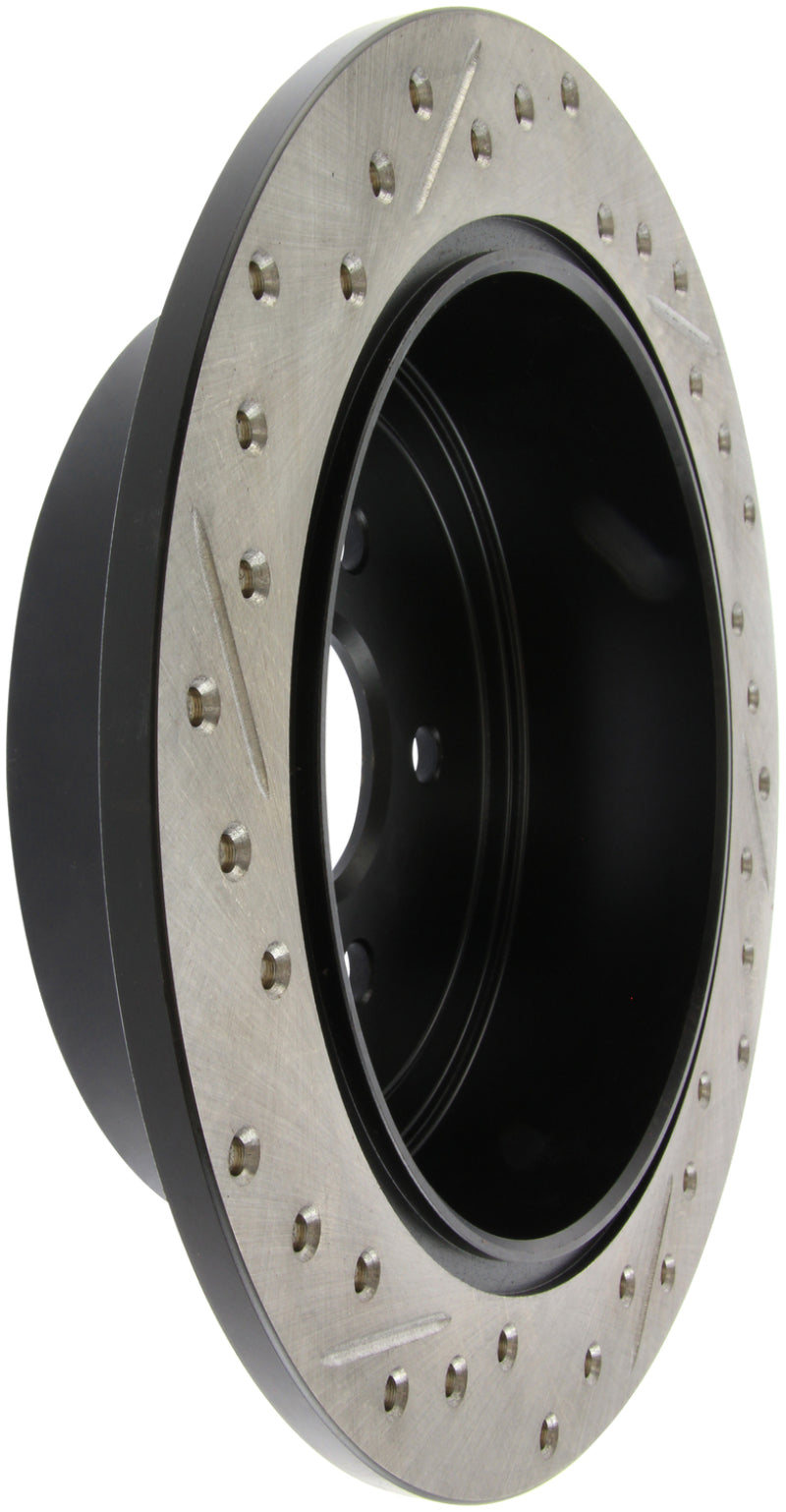 Stoptech 127.47029L StopTech 08-10 Impreza WRX (Exc STi)/08-10 Impreza Coupe/Sedan Slotted & Drilled Left Rear Rotor