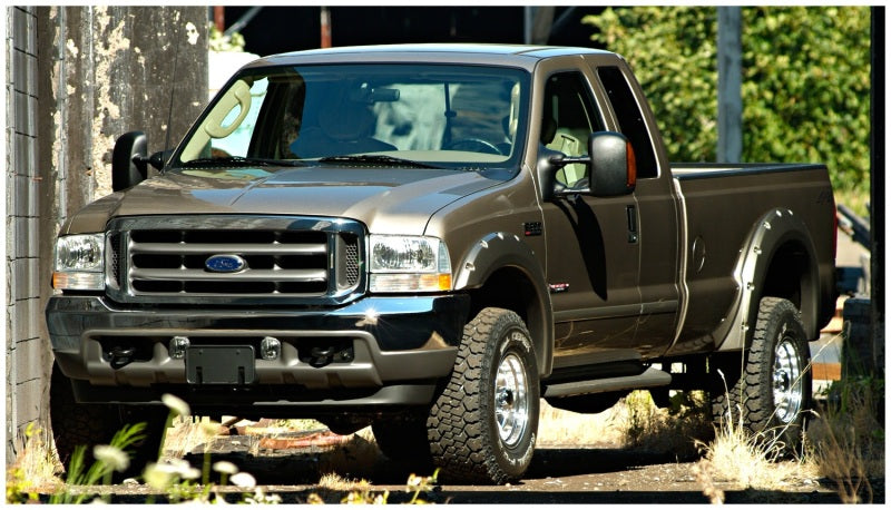 Bushwacker 20914-02 99-07 Ford F-250 Super Duty Styleside Pocket Style Flares 4pc 81.0/96.0in Bed - Black